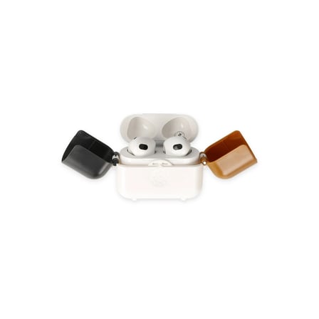 Hediyelik Apple Airpods 3 (3.nesil) Basmalı Kılıf - Beyaz-siyah-kahverengi
