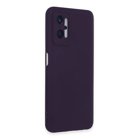 Hediyelik Realme 9i 4g Kılıf Nano İçi Kadife Silikon - Mor