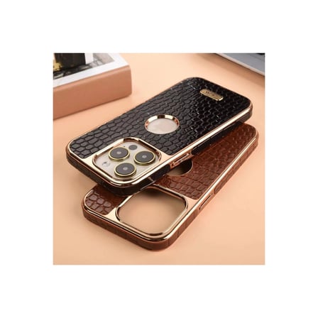 Hediyelik Apple İphone 14 Pro Kılıf Snake Kapak - Derin Mor