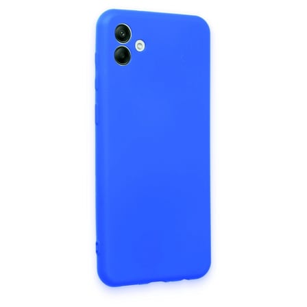 Hediyelik Samsung Galaxy A04 Kılıf First Silikon - Mavi