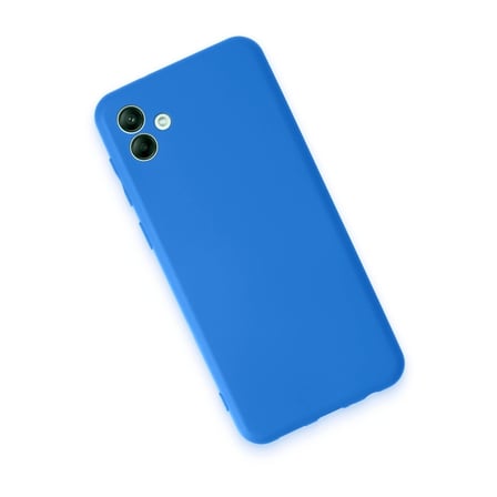 Hediyelik Samsung Galaxy A04 Kılıf First Silikon - Mavi