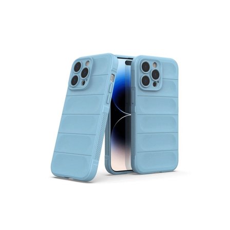 Hediyelik Apple İphone 15 Pro Max Kılıf Optimum Silikon - Sky Blue