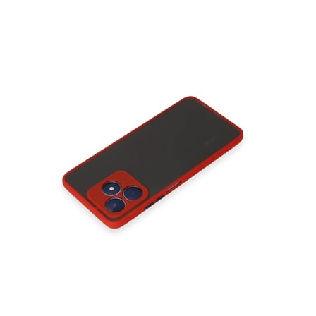 Hediyelik Realme C53 Kılıf Montreal Silikon Kapak - Kırmızı