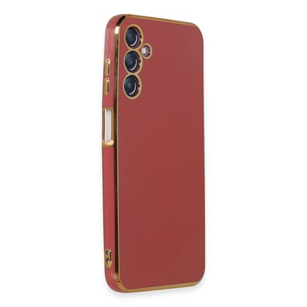 Hediyelik Samsung Galaxy M14 5g Kılıf Volet Silikon - Kırmızı