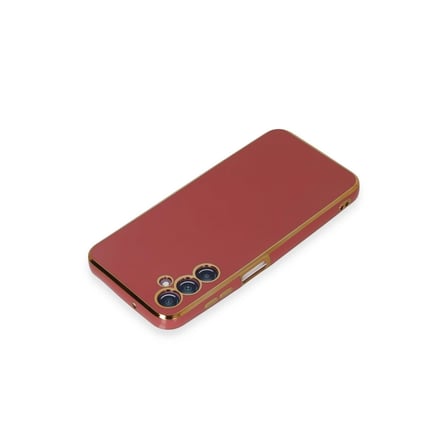 Hediyelik Samsung Galaxy M14 5g Kılıf Volet Silikon - Kırmızı