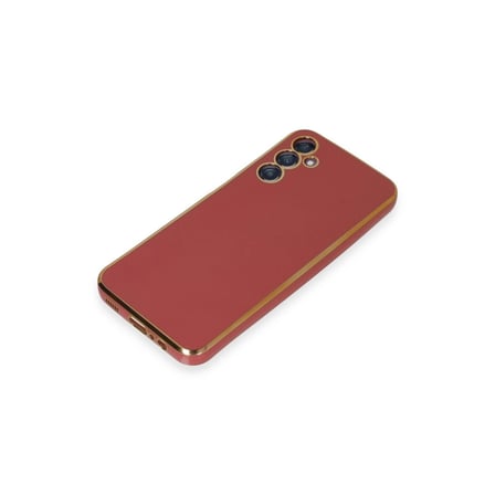 Hediyelik Samsung Galaxy M14 5g Kılıf Volet Silikon - Kırmızı