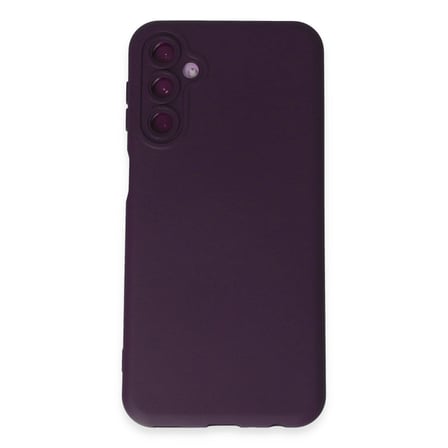Hediyelik Samsung Galaxy M34 5g Kılıf Nano İçi Kadife Silikon - Mor