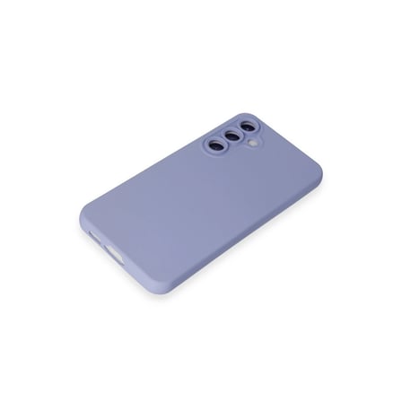 Hediyelik Samsung Galaxy S23 Fe Kılıf Nano İçi Kadife Silikon - Lila