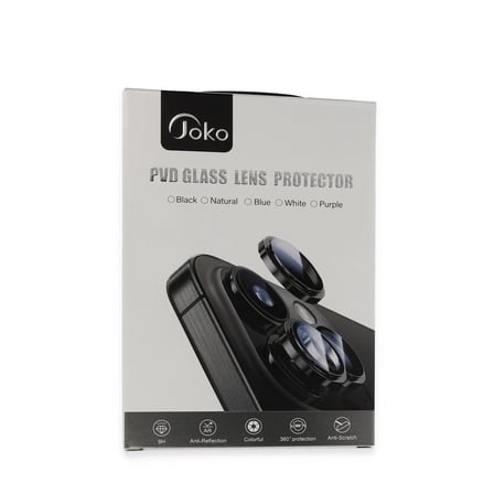 Hediyelik Joko Samsung Galaxy S23 Ultra Pvd Metal Kamera Lens - Siyah