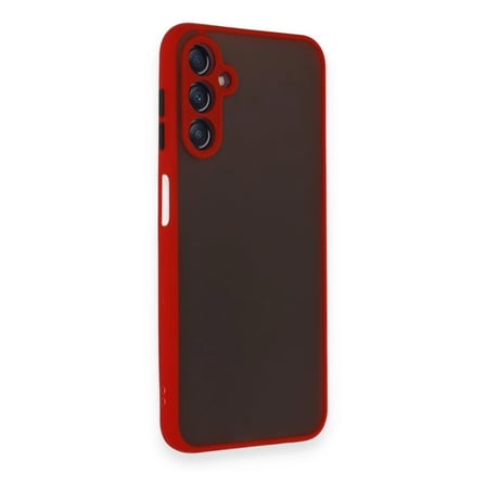 Hediyelik Samsung Galaxy A25 5g Kılıf Montreal Silikon Kapak - Kırmızı