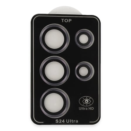 Hediyelik Joko Samsung Galaxy S24 Ultra Pvd Metal Kamera Lens - Derin Mor