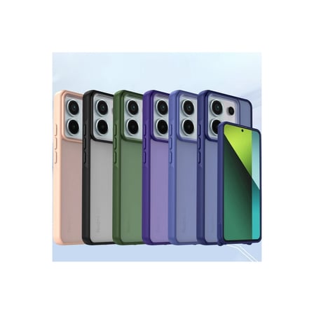 Hediyelik Xiaomi Redmi Note 13 Pro 5g Kılıf Elegant Kapak - Derin Mor