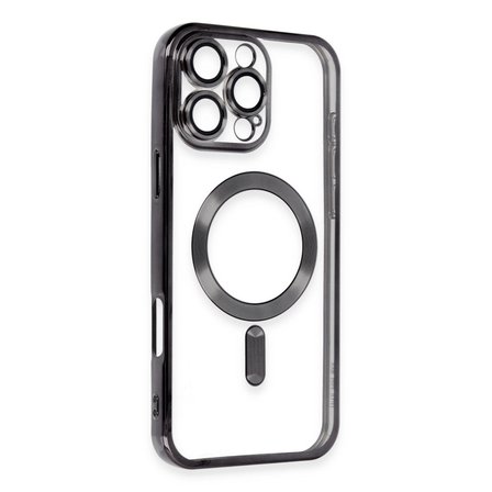 Hediyelik Apple İphone 16 Pro Max Kılıf Kross Magneticsafe Kapak - Siyah