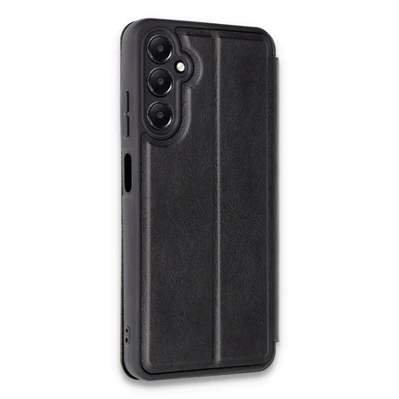 Hediyelik Samsung Galaxy A25 5g Kılıf Flip Cover - Siyah