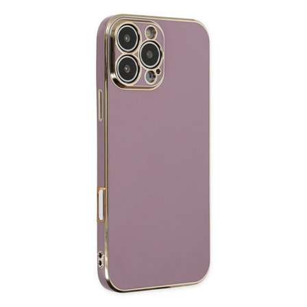 Hediyelik Apple İphone 16 Pro Kılıf Volet Silikon - Mor