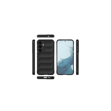 Hediyelik Samsung Galaxy S24 Fe Kılıf Optimum Silikon - Siyah