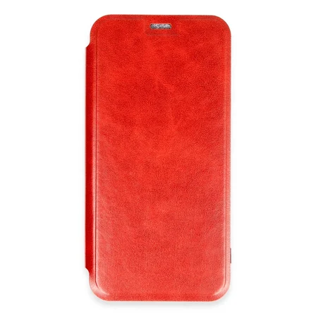 Hediyelik Apple İphone 16 Plus Kılıf Flip Cover - Kırmızı