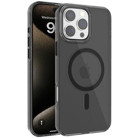 Hediyelik Joko Apple İphone 16 Pro Gleam Pc Sert Magsafe Kılıf - Siyah