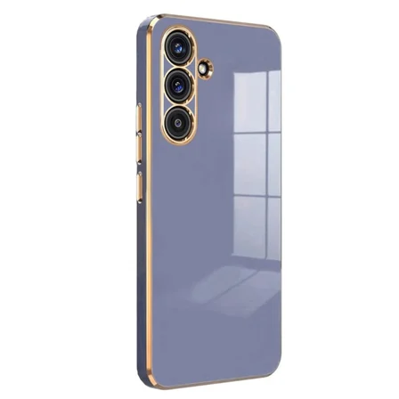 Hediyelik Samsung Galaxy S25 Plus Kılıf Volet Silikon - Mavi