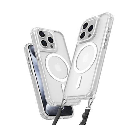 Hediyelik Apple İphone 14 Pro Max Kılıf Enka Magsafe Silikon Kılıf - Şeffaf