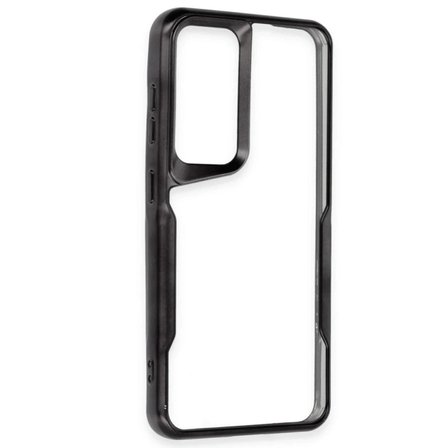 Hediyelik Samsung Galaxy S25 Kılıf Boyi Silikon Kapak - Siyah