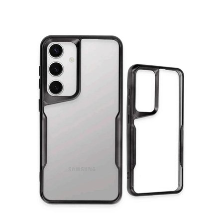 Hediyelik Samsung Galaxy S25 Kılıf Boyi Silikon Kapak - Siyah