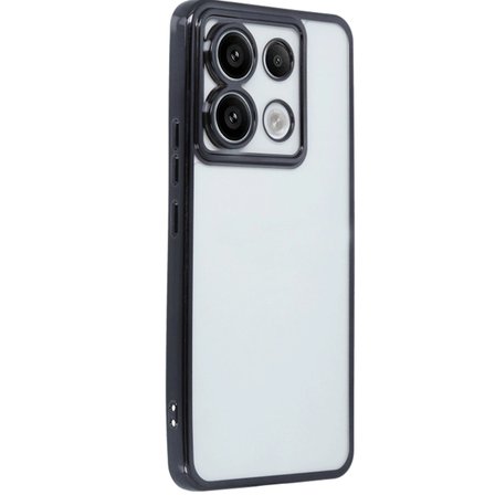 Hediyelik Xiaomi Redmi Note 13 Pro 4g Kılıf Razer Lensli Silikon - Siyah