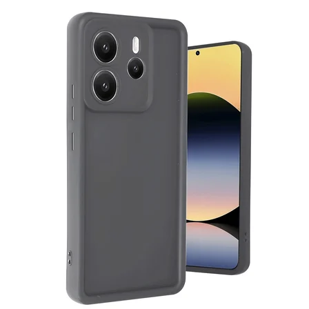 Hediyelik Xiaomi Redmi Note 14 4g Kılıf Viera Silikon - Gri