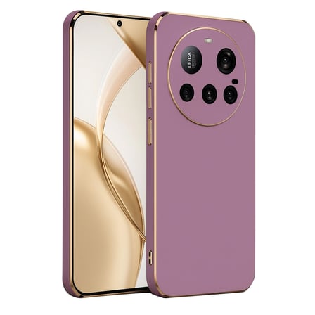 Hediyelik Xiaomi Mi 15 Ultra Kılıf Volet Silikon - Mor