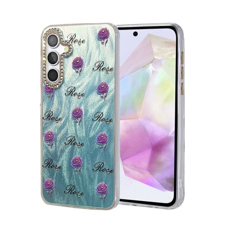 Hediyelik Samsung Galaxy A35 5g Kılıf Blade Aynalı Desenli Kapak - Desen 9