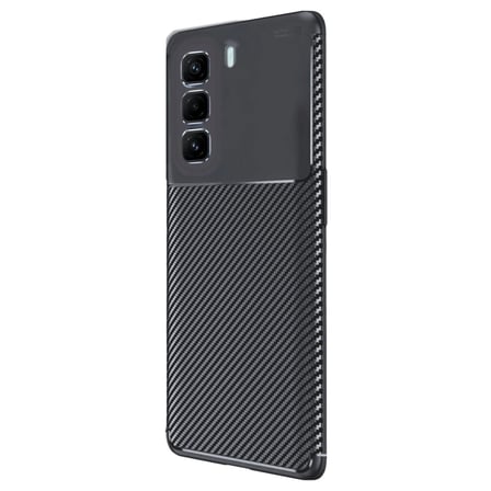 Hediyelik İnfinix Hot 50 Pro Plus 4g Auto Focus Karbon Kapak - Siyah