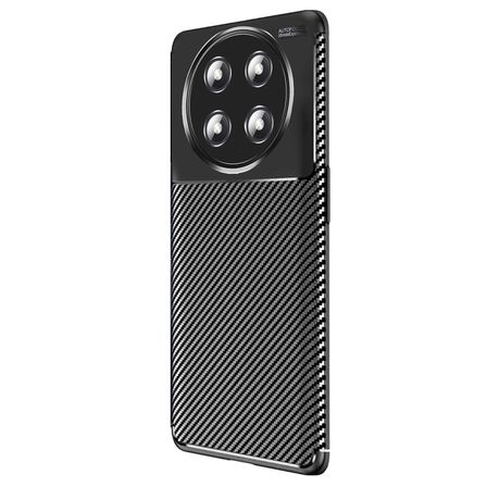 Hediyelik Honor Magic 7 Lite Kılıf Auto Focus Karbon Kapak - Siyah