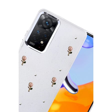Hediyelik Xiaomi Redmi Note 11 Pro Fiyonk Desenli Kapak - Desen 6