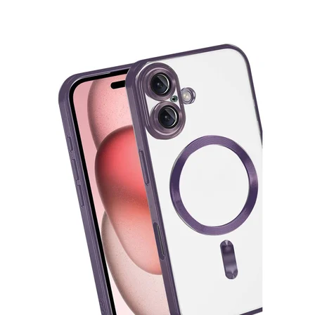 Hediyelik Apple İphone 17 Kross Magneticsafe Kapak - Mor