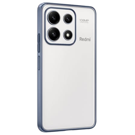 Hediyelik Xiaomi Poco X6 Pro Kılıf Razer Lensli Silikon - Açık Mavi
