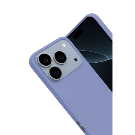 Hediyelik Apple İphone 17 Pro Max Nano İçi Kadife Silikon - Lila