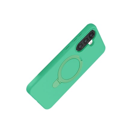 Hediyelik Samsung Galaxy A36 Regal Magsafe Standlı Kapak - Yeşil