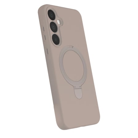 Hediyelik Samsung Galaxy A25 5g Regal Magsafe Standlı Kapak - Çöl Titanyum