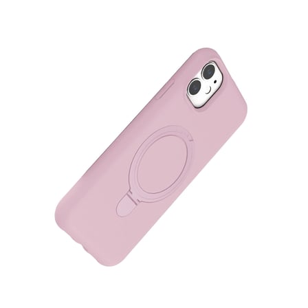 Hediyelik Apple İphone 11 Regal Magsafe Standlı Kapak - Açık Pembe