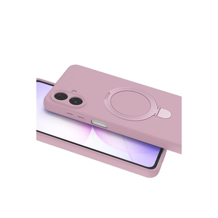 Hediyelik Samsung Galaxy A07 4g Regal Magsafe Standlı Kapak - Açık Pembe