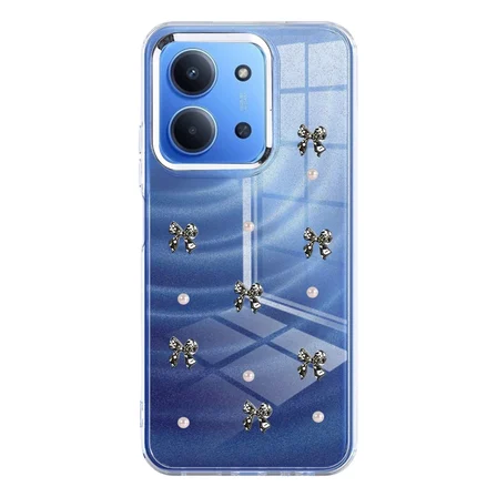 Hediyelik Newface Xiaomi Redmi 15c 4g Fiyonk Desenli Kapak - Desen 8