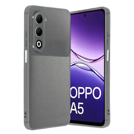 hediyelik oppo a5 4g auto focus karbon kapak - gri