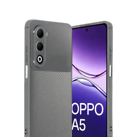 hediyelik oppo a5 4g auto focus karbon kapak - gri