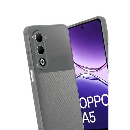 hediyelik oppo a5 4g auto focus karbon kapak - gri