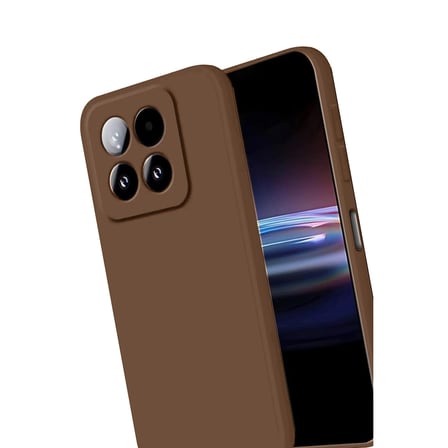 Hediyelik Xiaomi Mi 15t First Silikon - Kahverengi