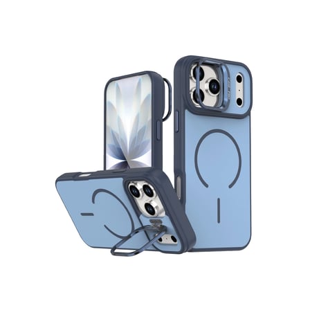 Hediyelik Joko Apple İphone 17 Pro Flexa Magsafe Kapak - Mavi