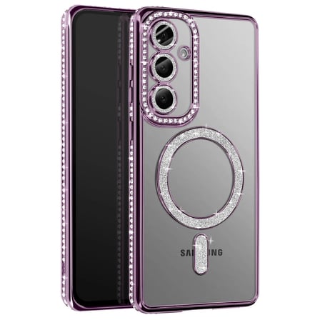 Hediyelik Joko Samsung Galaxy S26 Plus Joke Simli Magneticsafe Kılıf - Derin Mor