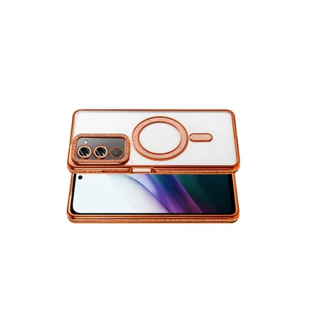Hediyelik Joko Xiaomi Redmi 15 4g Joke Simli Magneticsafe Kılıf - Turuncu