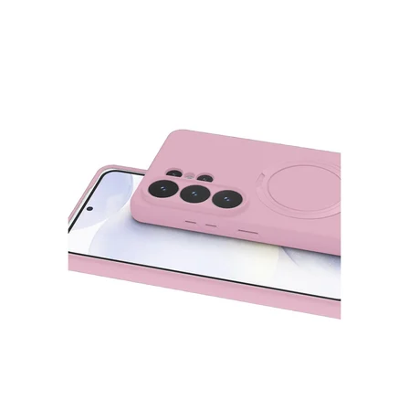 Hediyelik Samsung Galaxy S26 Ultra Regal Magsafe Standlı Kapak - Açık Pembe
