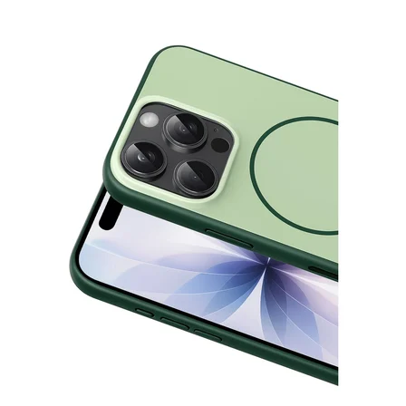 Hediyelik Joko Apple İphone 16 Pro Max Neva Magsafe Kapak - Koyu Yeşil